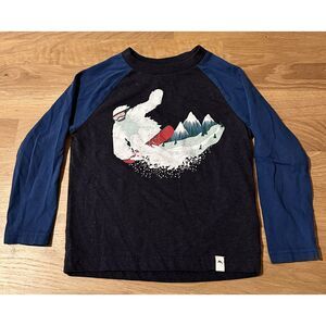 Tommy Bahama Boys Long Sleeve Shirt – Size 3-4 Years – Yeti Front Print